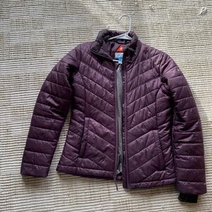 Women's Columbia Purple Quilted Jacket